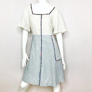 Madewell x The New Denim Project® Patchwork Dress size 12
